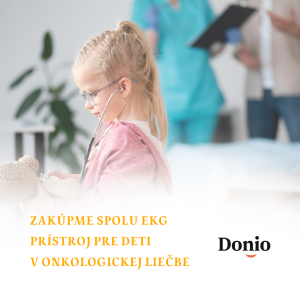 Podporte zakúpenie nového EKG prístroja pre deti 2023