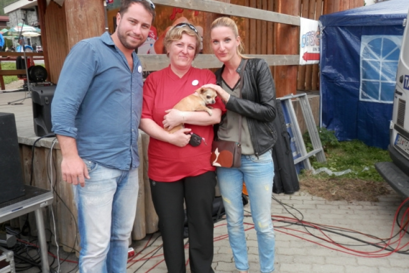 Charitatívna akcia Káčer na bicykli 2015